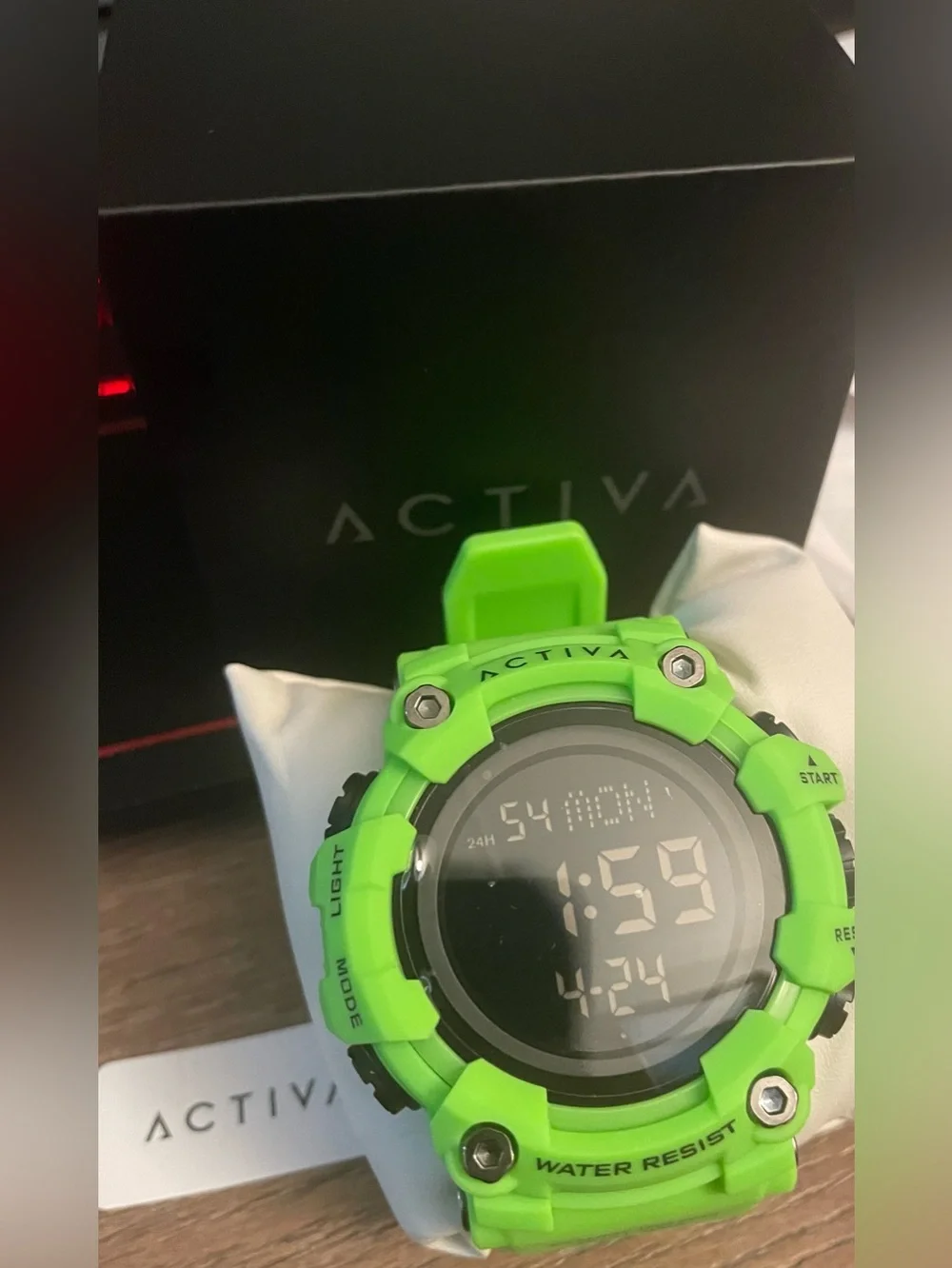 Ativa KADRON X Invicta Digital Men’s Watch-53mm,(ACW1968-009) Green, New